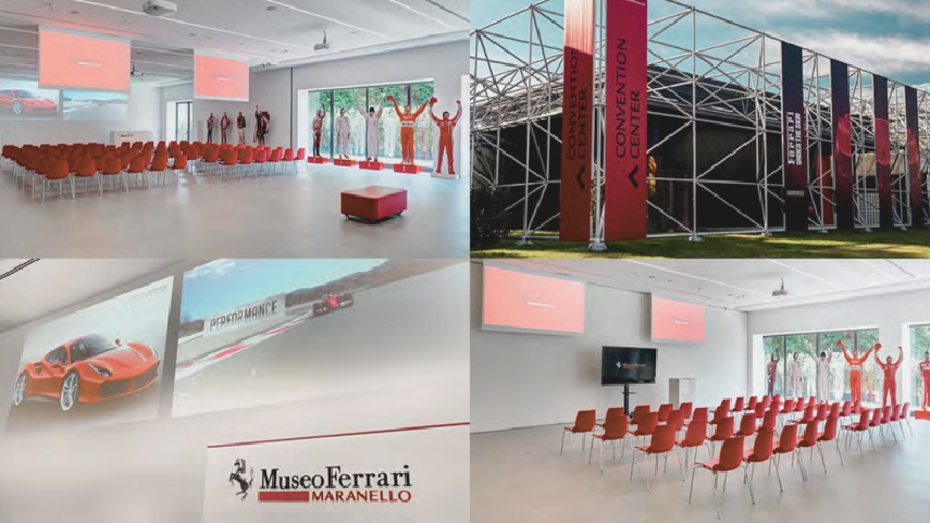 immagini del Museo Ferrari Maranello
